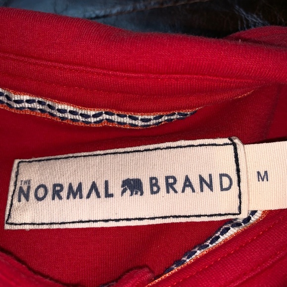 The Normal Brand Red Polo Shirt - Picture 3 of 3